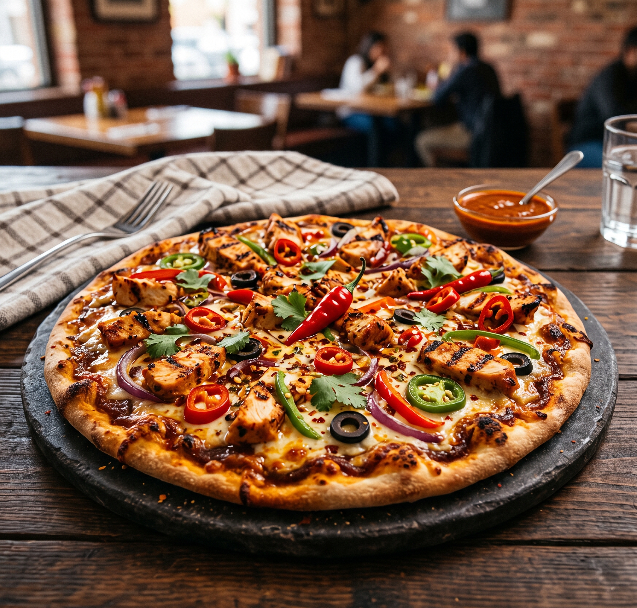 Creamy Cheese Pizza