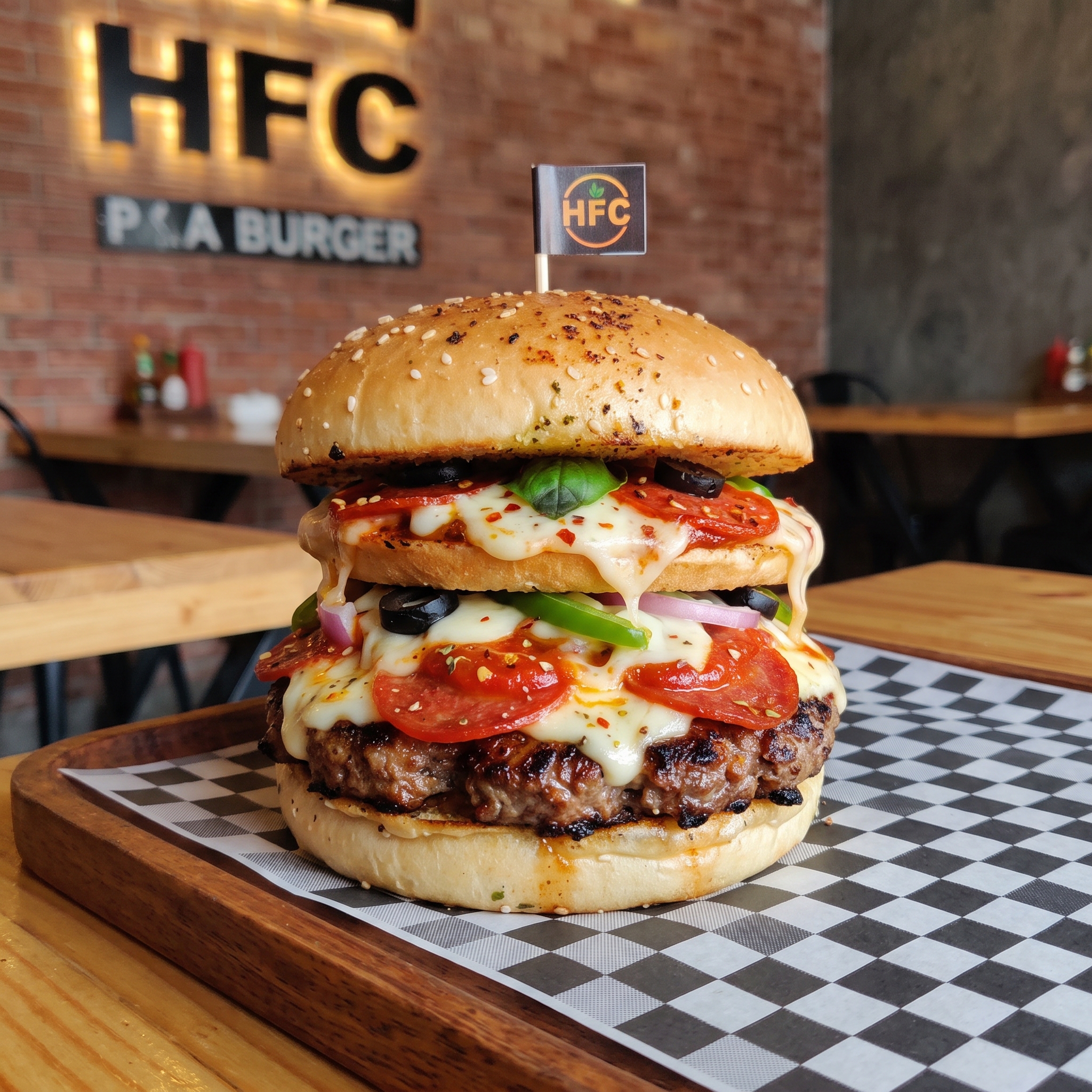 Pizza Burger